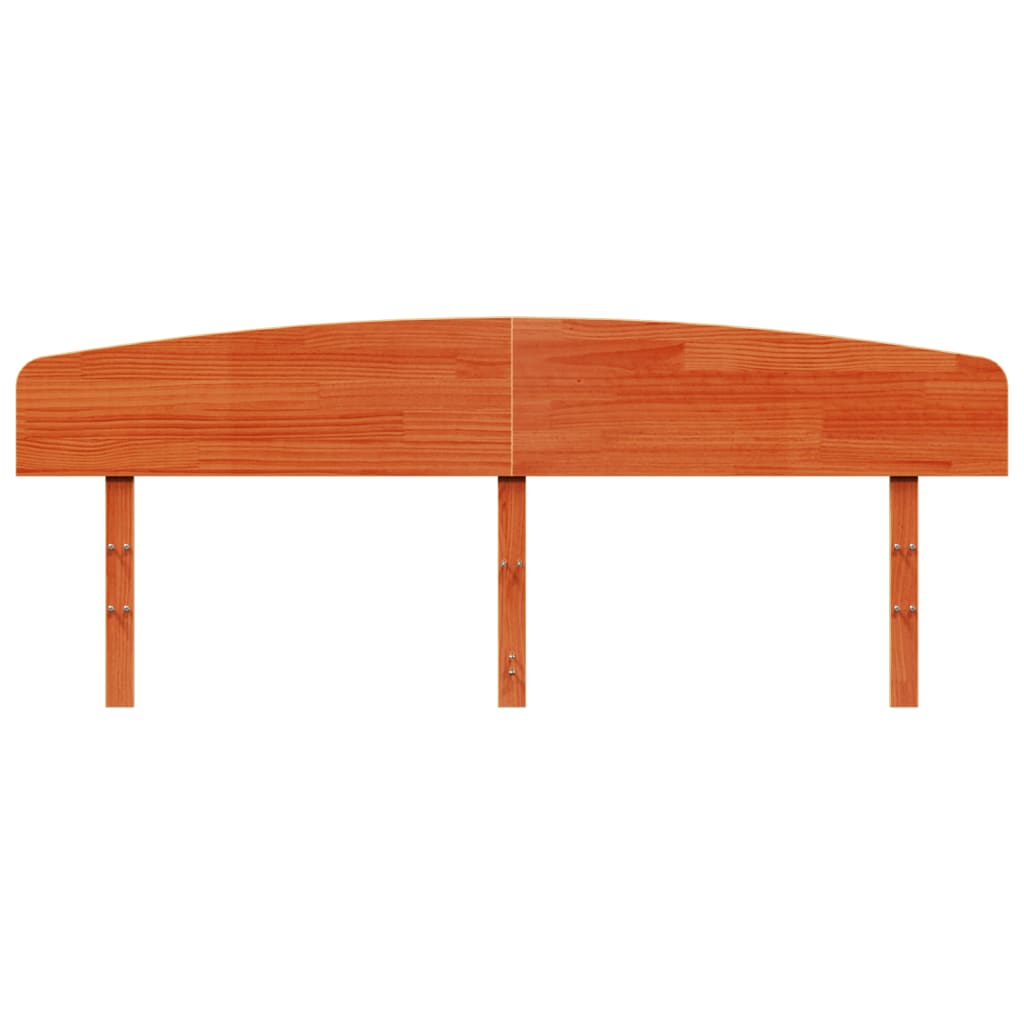 Hodegavl voksbrun 200 cm heltre furu