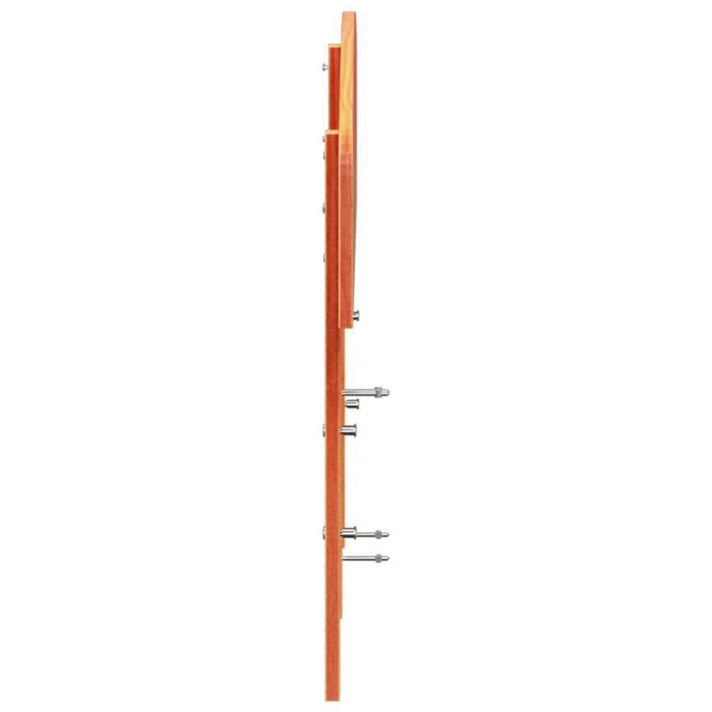 Hodegavl voksbrun 200 cm heltre furu