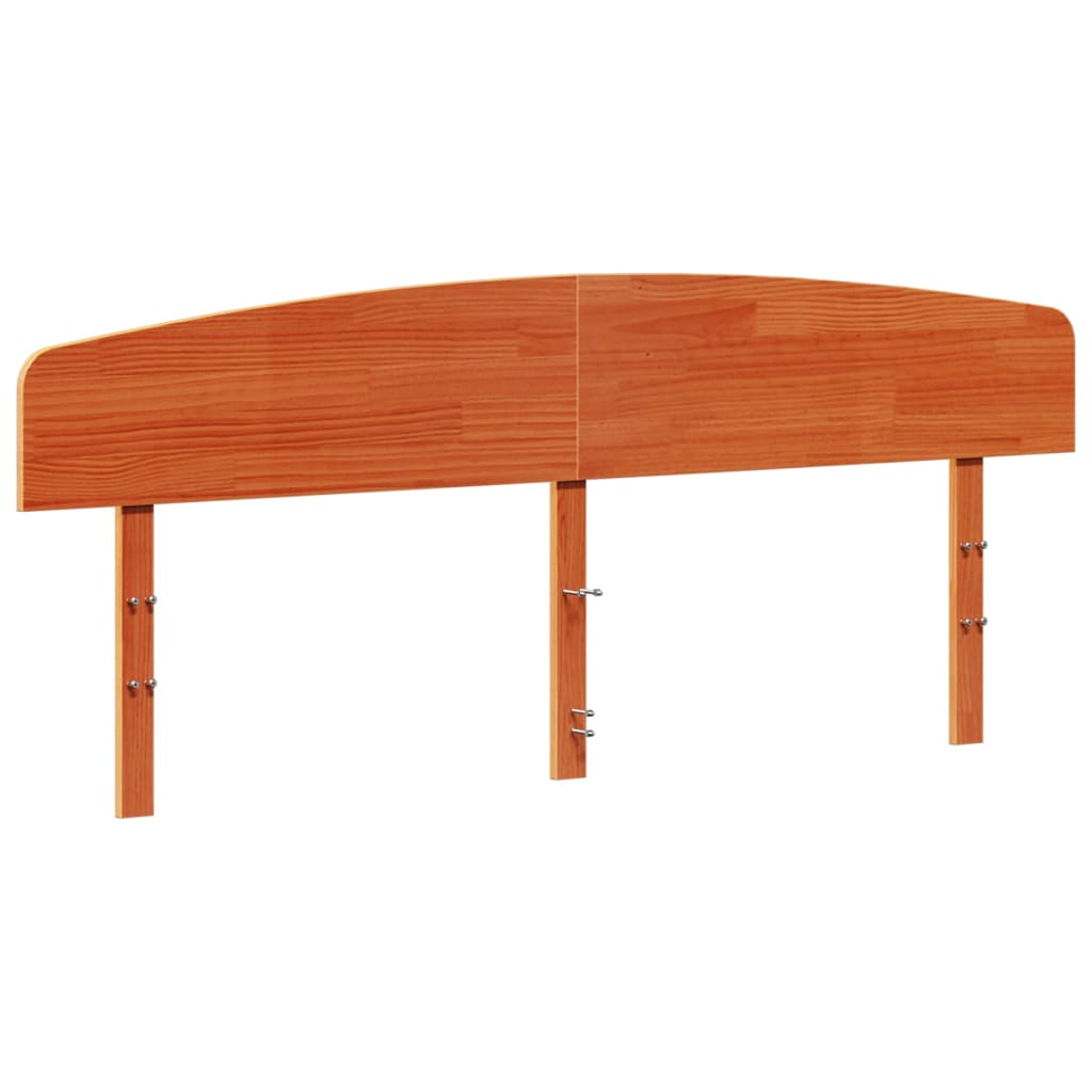 Hodegavl voksbrun 180 cm heltre furu