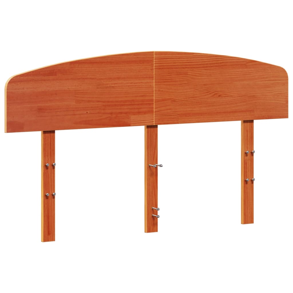 Hodegavl voksbrun 150 cm heltre furu