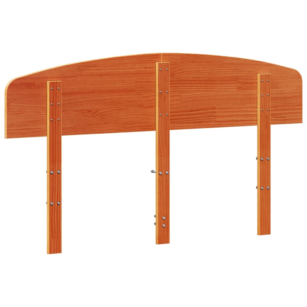 Hodegavl voksbrun 150 cm heltre furu