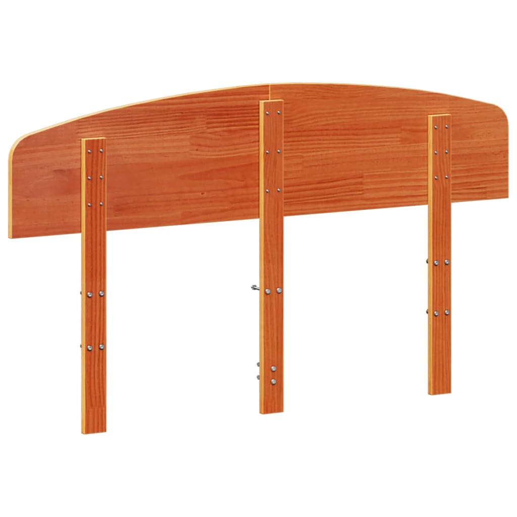 Hodegavl voksbrun 135 cm heltre furu