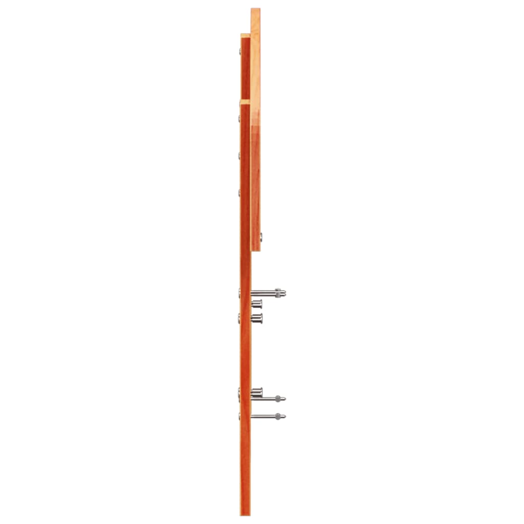 Hodegavl voksbrun 120 cm heltre furu