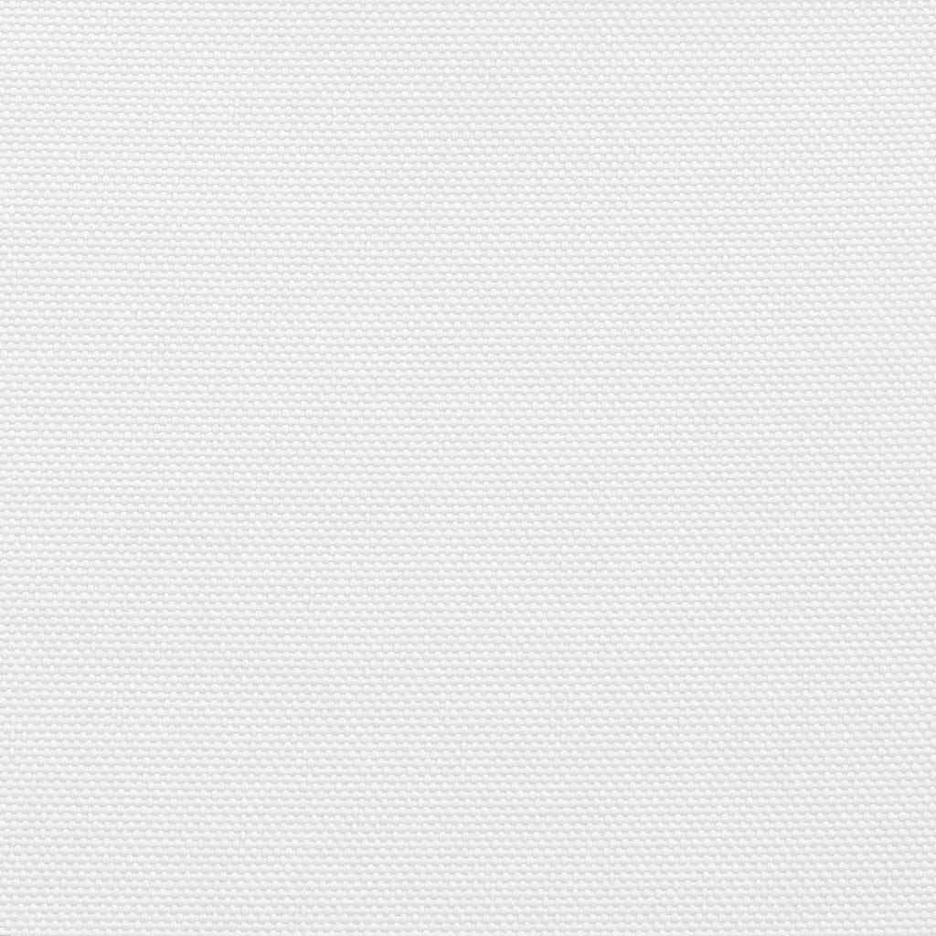 Balkongskjerm hvit 120x1000 cm 100% polyester oxford