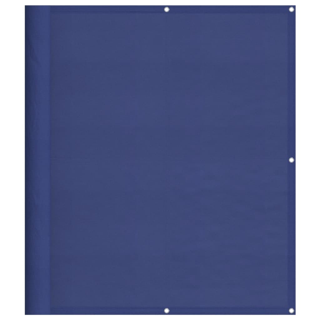 Balkongskjerm blå 120x1000 cm 100% polyester oxford