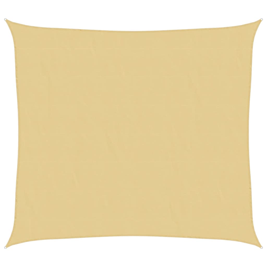 Solseil sand 3x2,5 m 100% polyester oxford