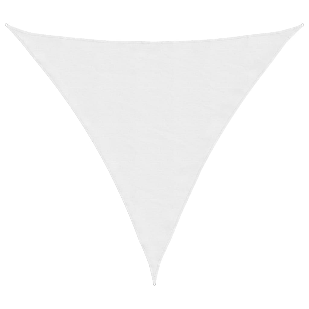 Solseil hvit 2x2x2 m 100% polyester oxford