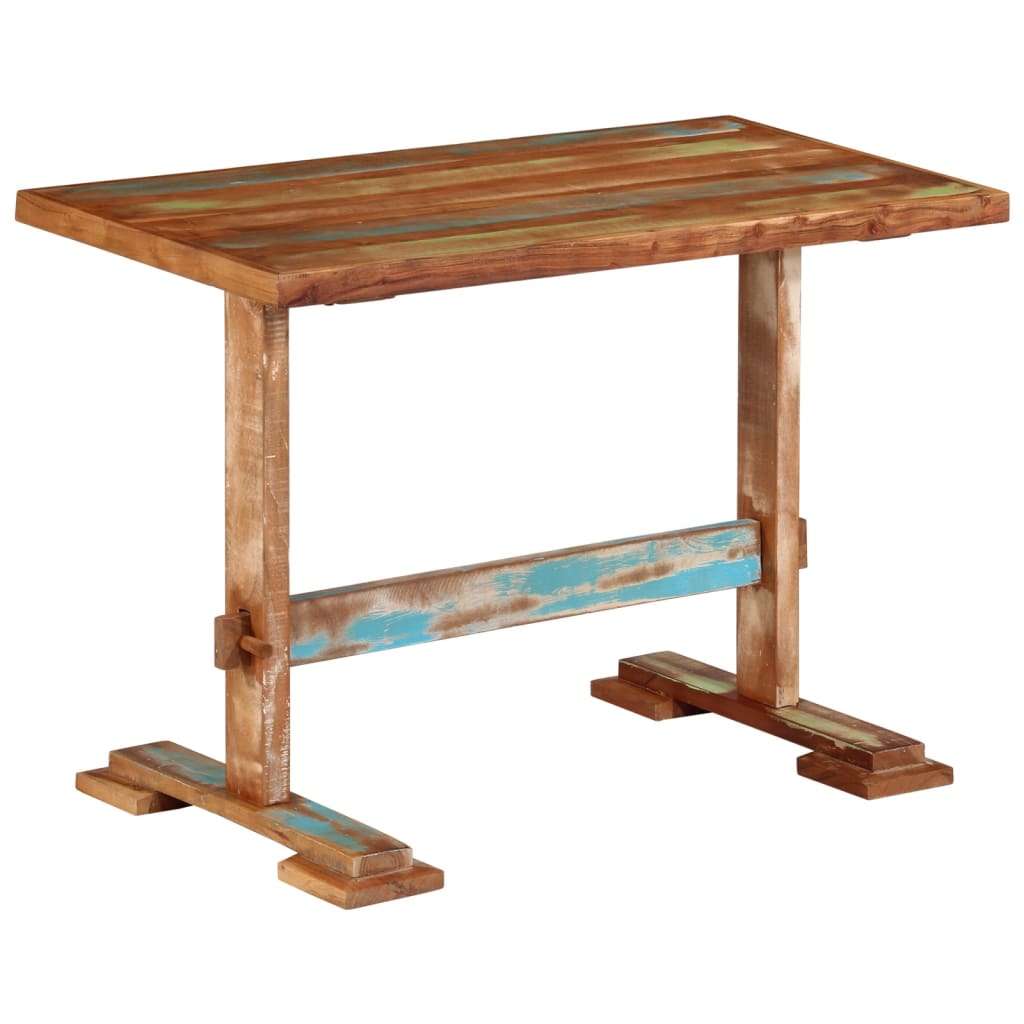 Spisebord 110x55x78 cm gjenvunnet heltre