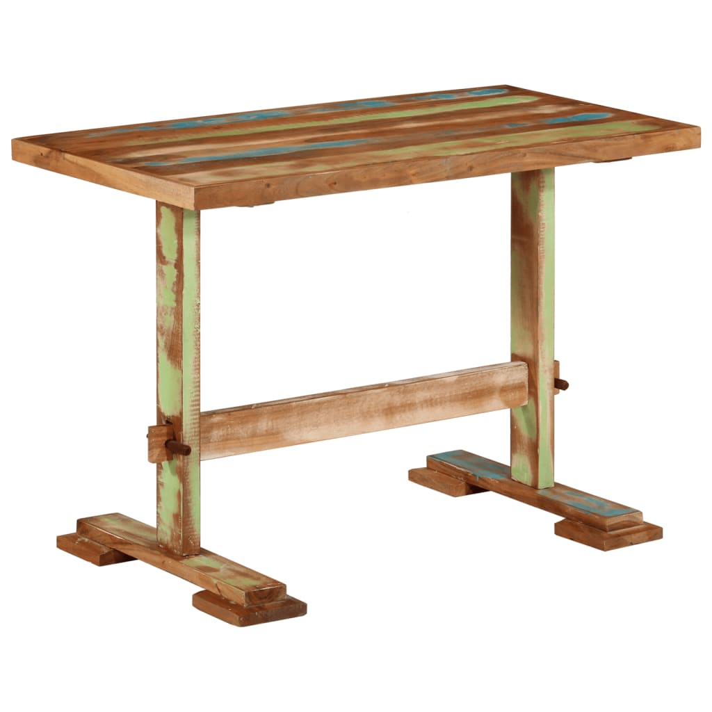 Spisebord 110x55x78 cm gjenvunnet heltre