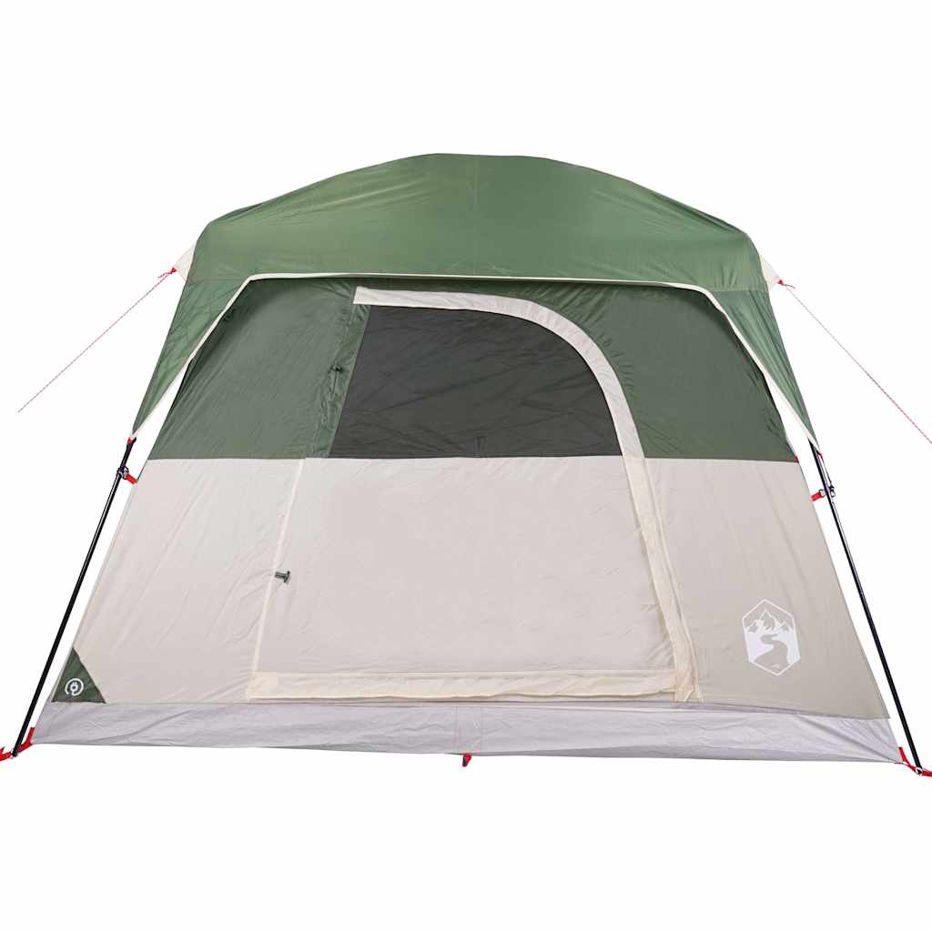 Campingtelt 4 personer grønn vanntett