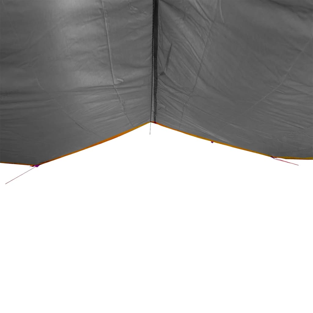 Campingpresenning grå og oransje 360x294 cm vanntett