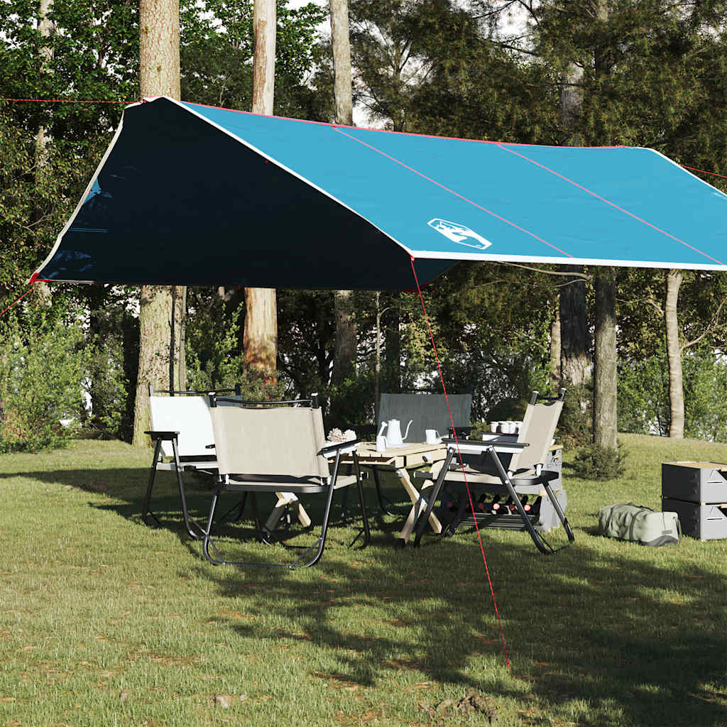 Campingpresenning blå 420x440 cm vanntett