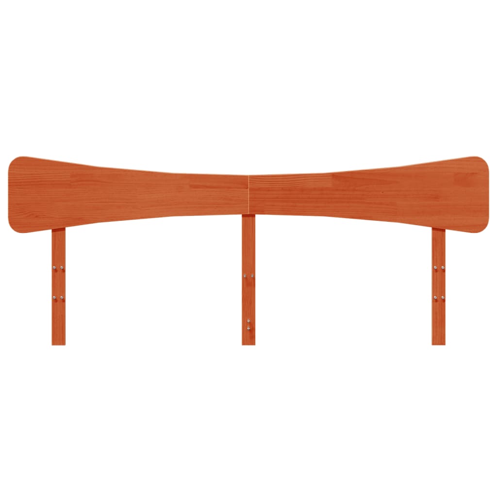 Hodegavl voksbrun 200 cm heltre furu