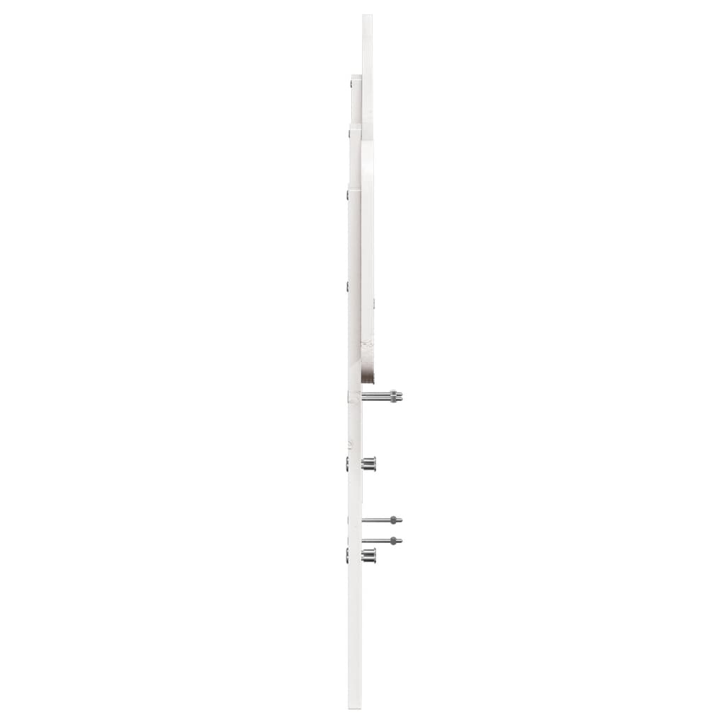 Hodegavl hvit 150 cm heltre furu