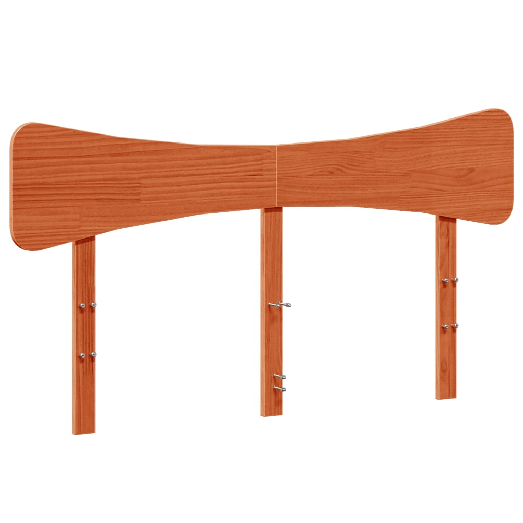 Hodegavl voksbrun 150 cm heltre furu