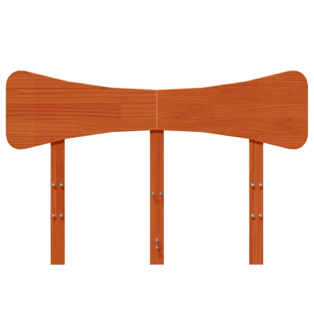 Hodegavl voksbrun 120 cm heltre furu