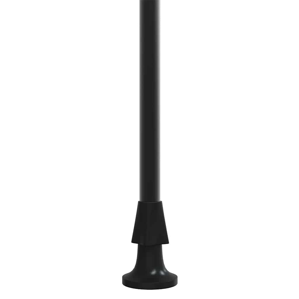 Uttrekkbar markise kremhvit 100x150 cm stoff og stål