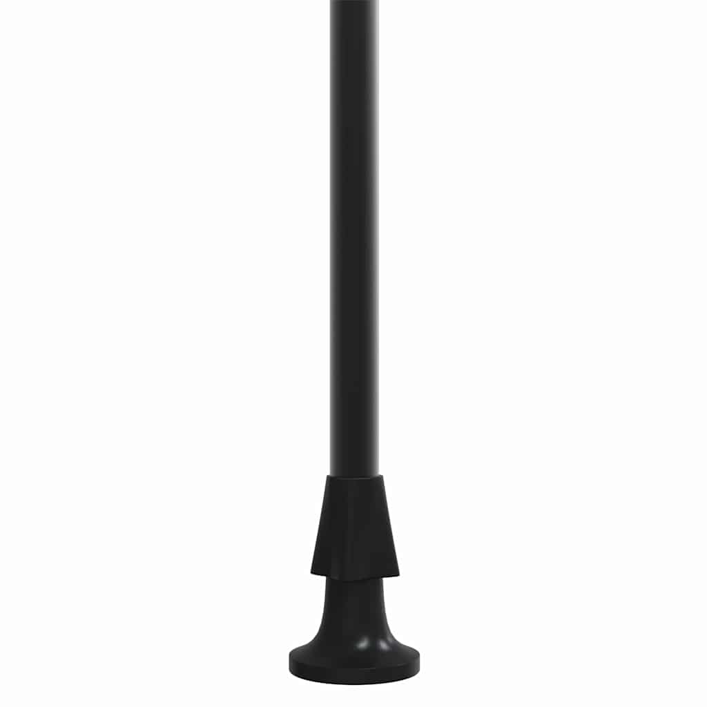 Uttrekkbar markise kremhvit 150x150 cm stoff og stål