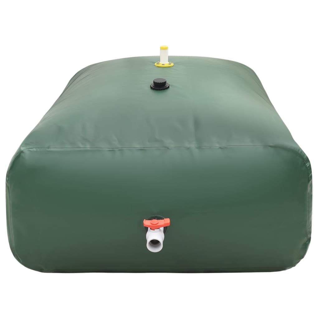 Vanntank med kran sammenleggbar 2100 L PVC