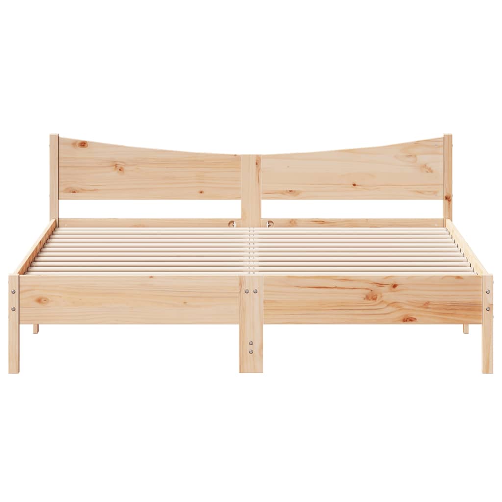 Sengeramme uten madrass 180x200 cm heltre furu