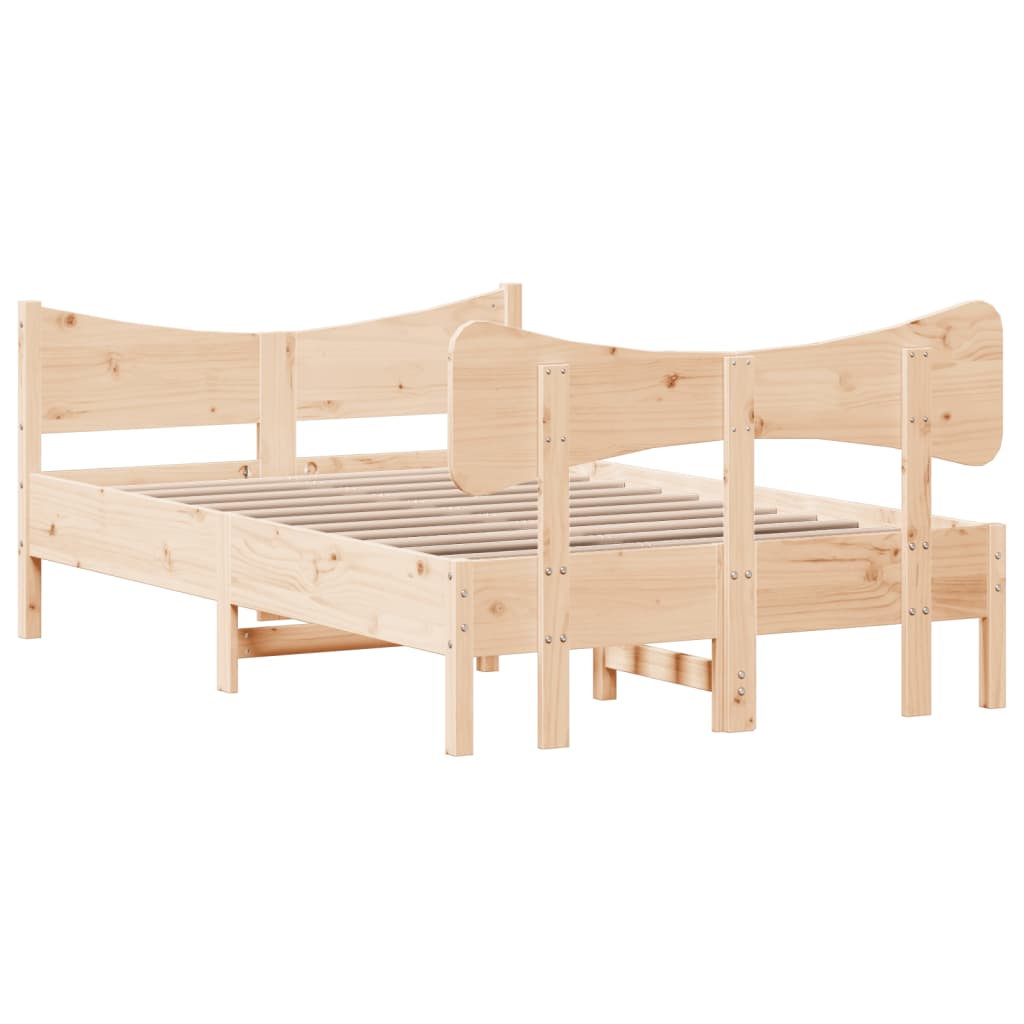 Sengeramme uten madrass 120x190 cm heltre furu