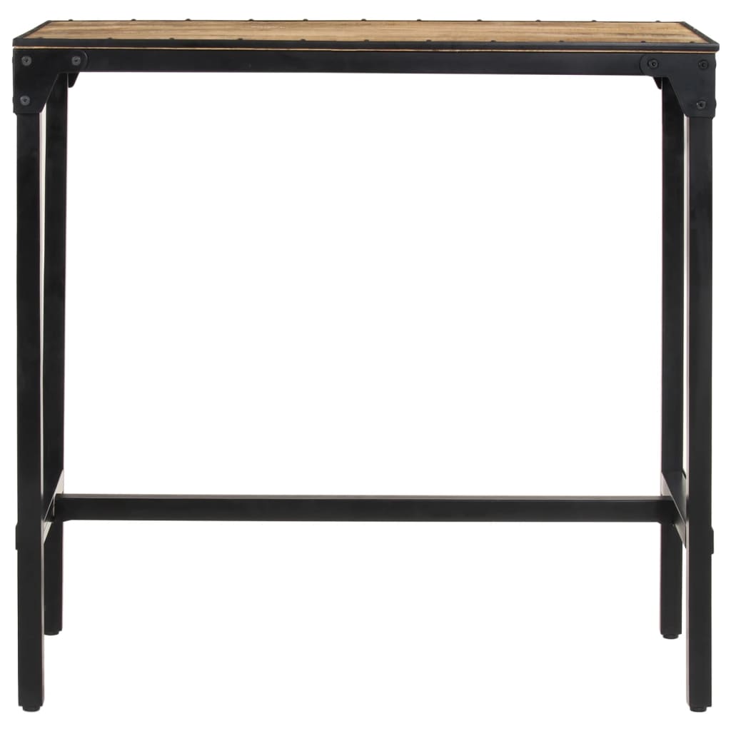 Barsett 5 deler grov heltre mango og metall