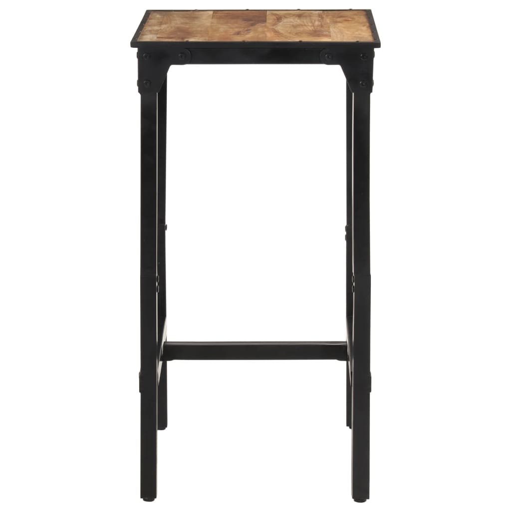 Barsett 3 deler grov heltre mango og metall