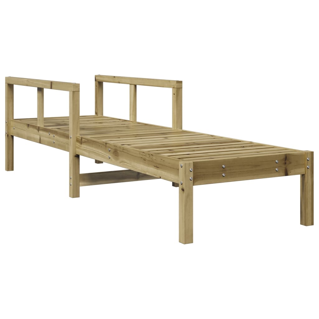 Solseng 199,5x62x55 cm impregnert furu
