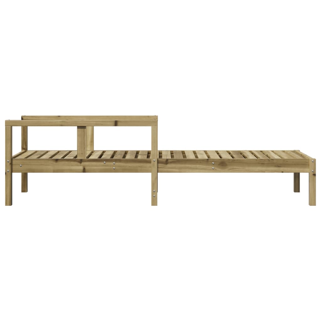 Solseng 199,5x62x55 cm impregnert furu