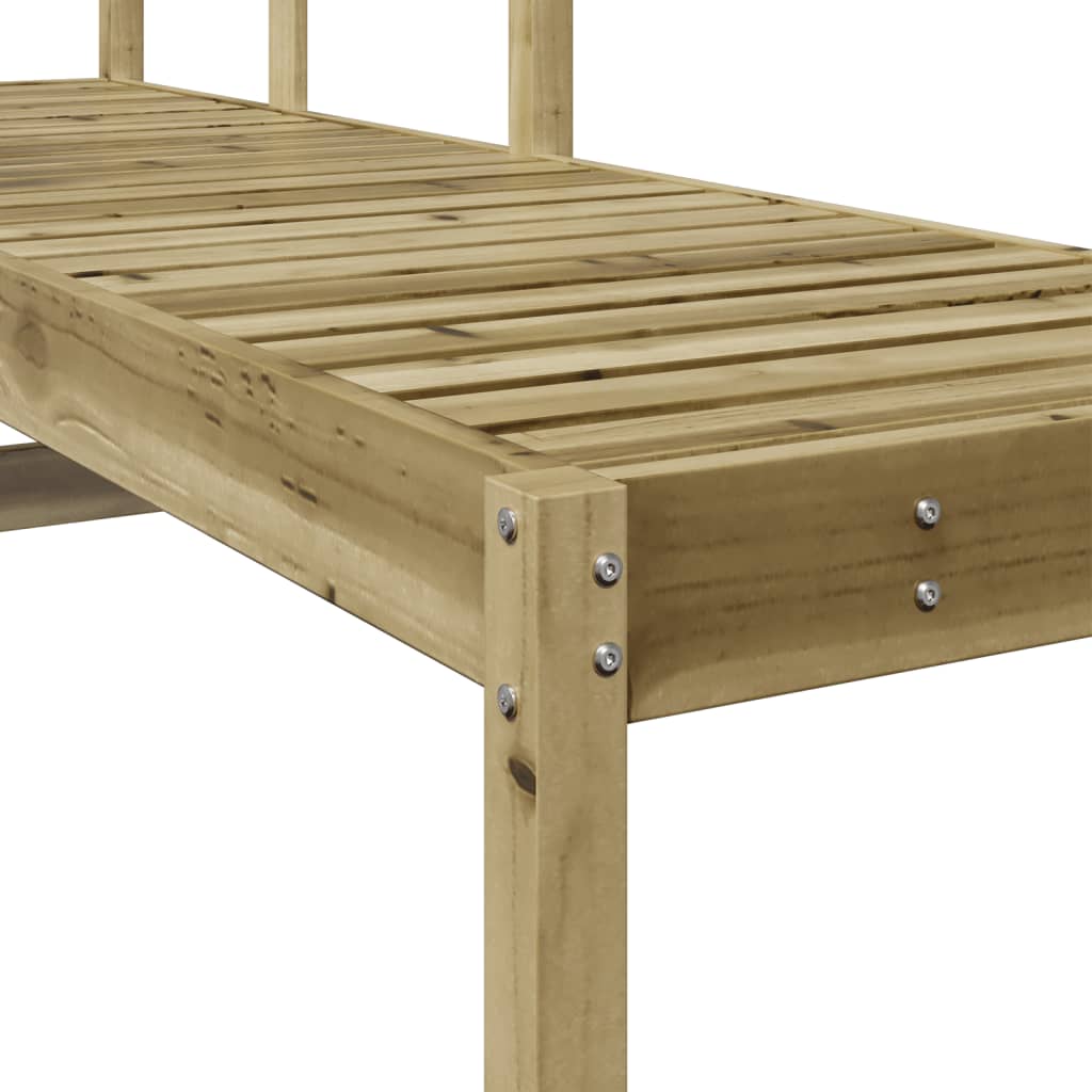 Solseng 199,5x62x55 cm impregnert furu