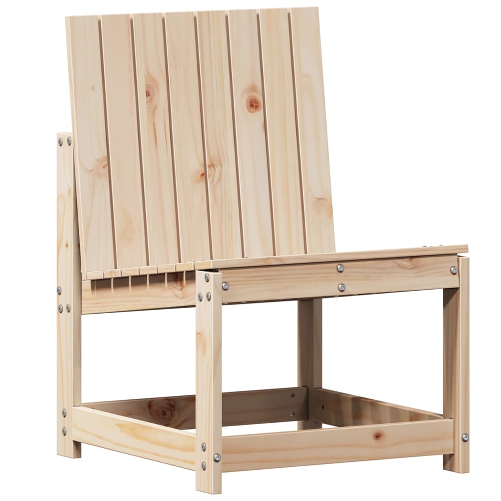 Hagestol 50,5x55x77 cm heltre furu