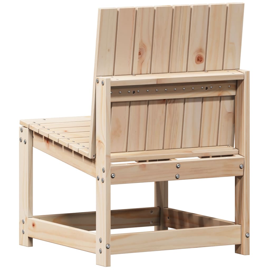 Hagestol 50,5x55x77 cm heltre furu