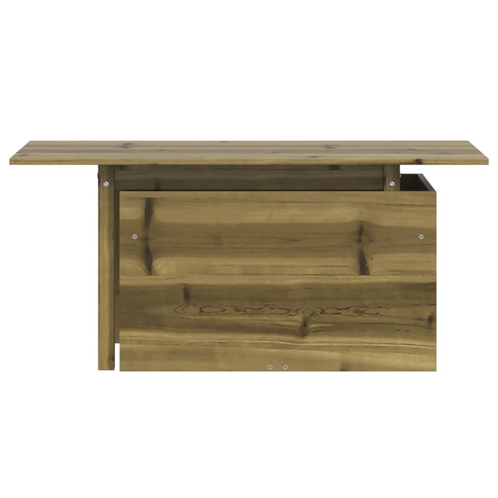 Hagebord 100x50x75 cm impregnert furu