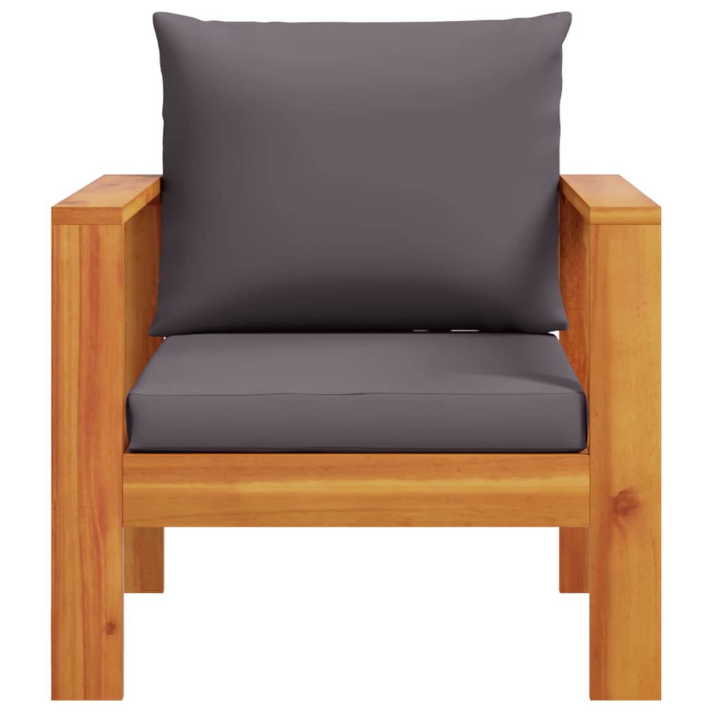 Hagesofastol med puter heltre akasie