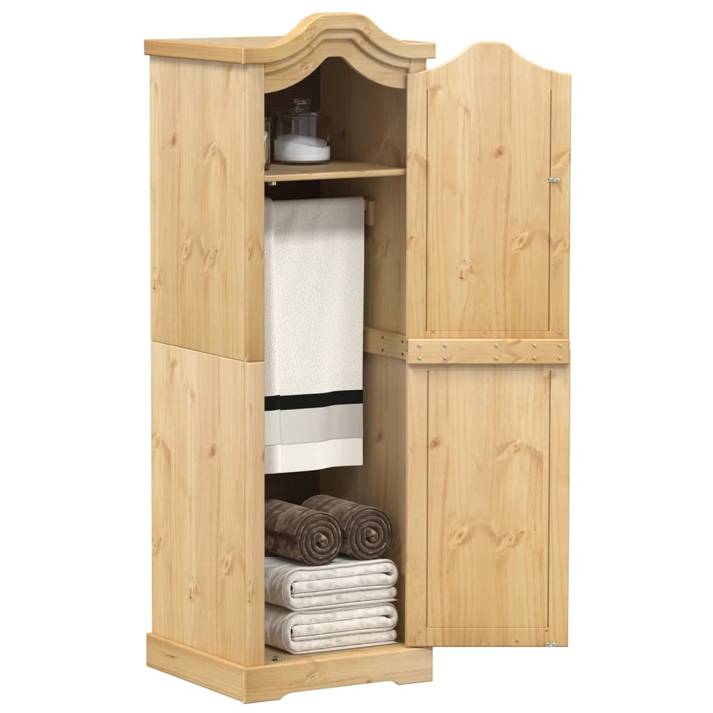 Garderobe Corona 55x52x170 cm heltre furu
