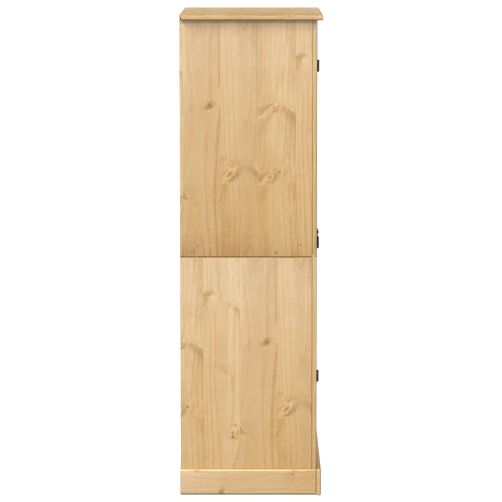 Garderobe Corona 76x50x170 cm heltre furu
