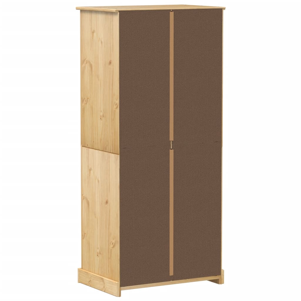 Garderobe Corona 76x50x170 cm heltre furu