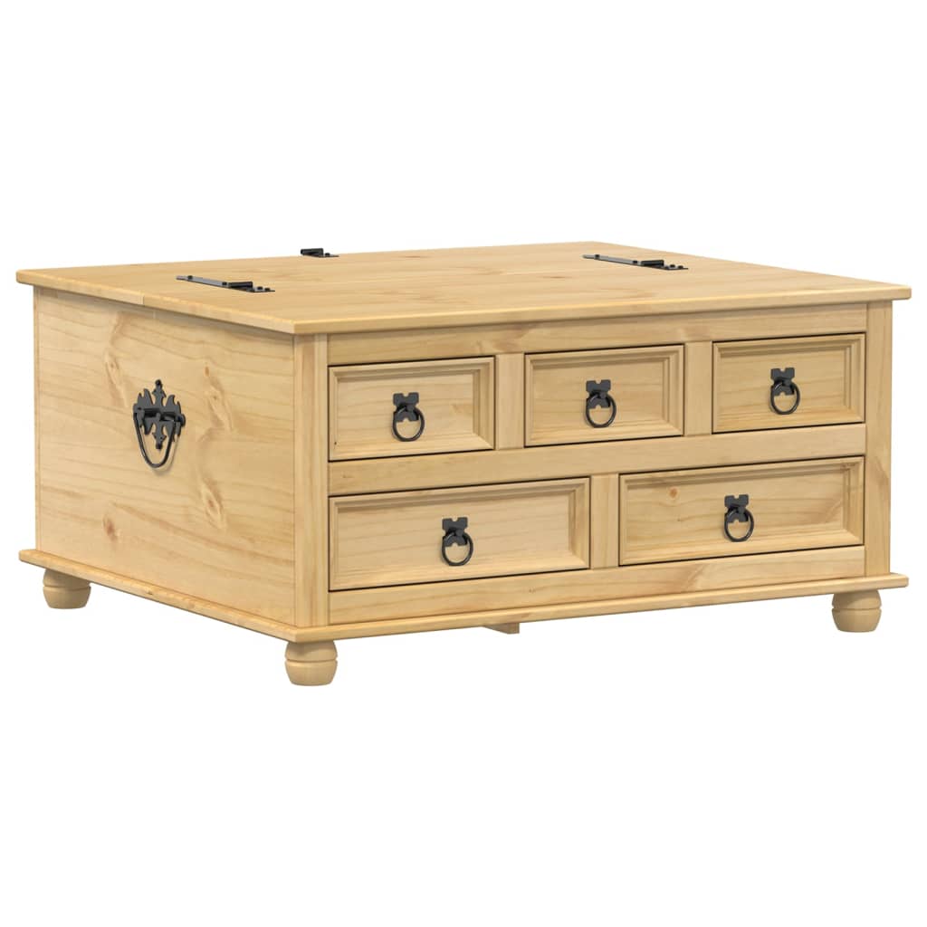 Oppbevaringsboks Corona 90x78x45 cm heltre furu