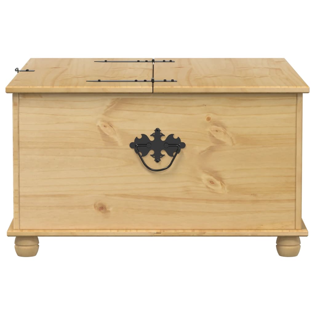 Oppbevaringsboks Corona 90x78x45 cm heltre furu