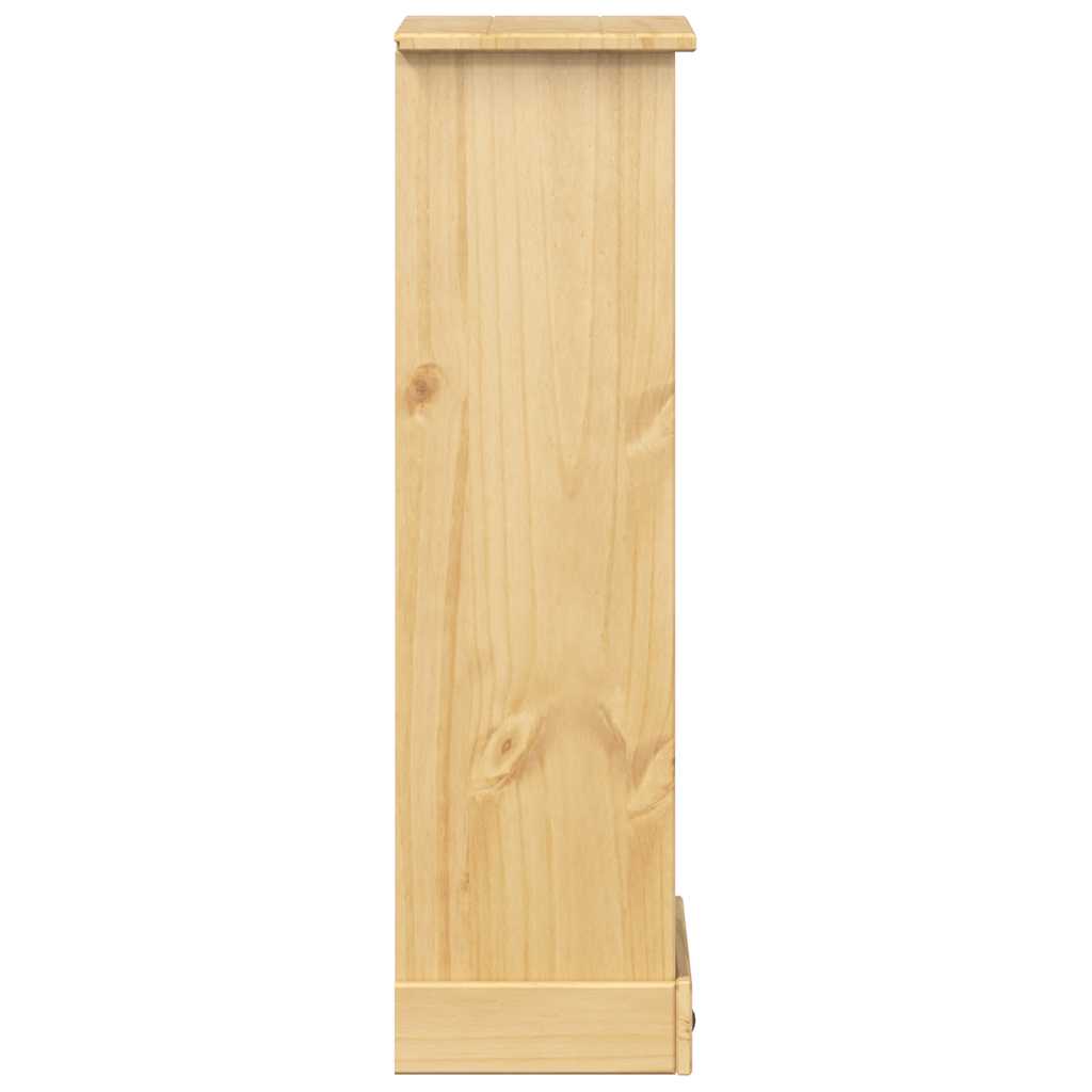 Bokhylle Corona 46x29x100 cm heltre furu