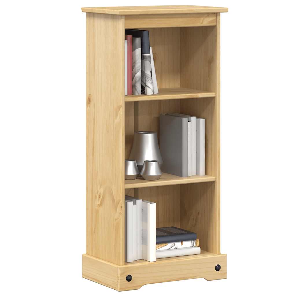 Bokhylle Corona 46x29x100 cm heltre furu