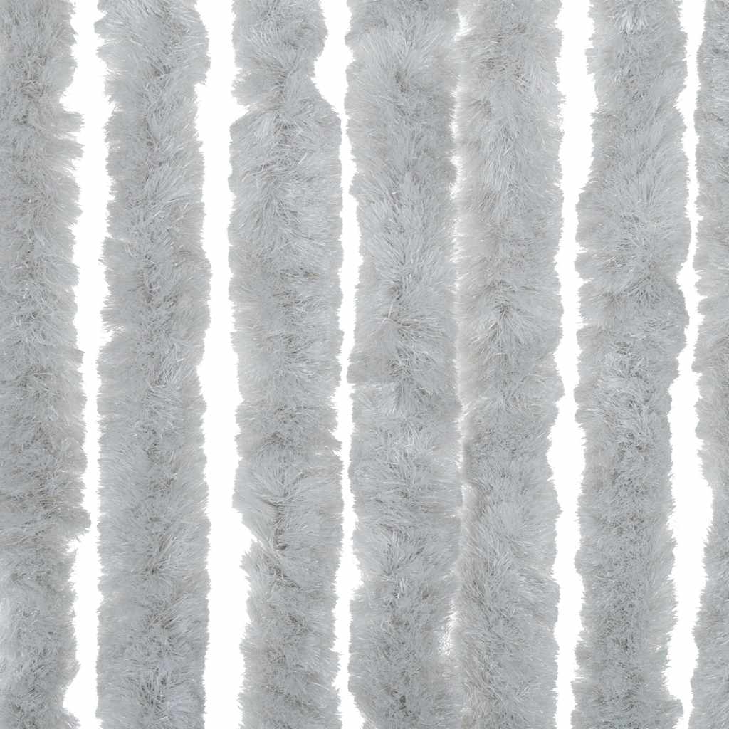 Fluegardin grå 56x185 cm chenille