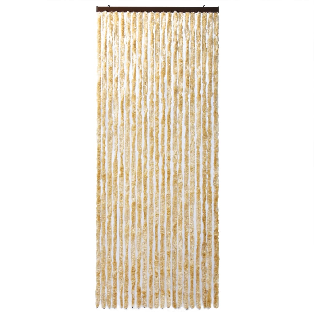 Fluegardin beige 100x200 cm chenille
