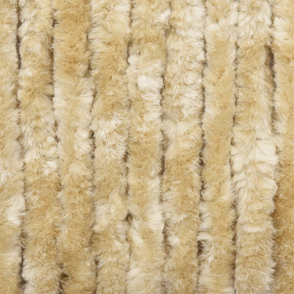 Fluegardin beige 100x200 cm chenille