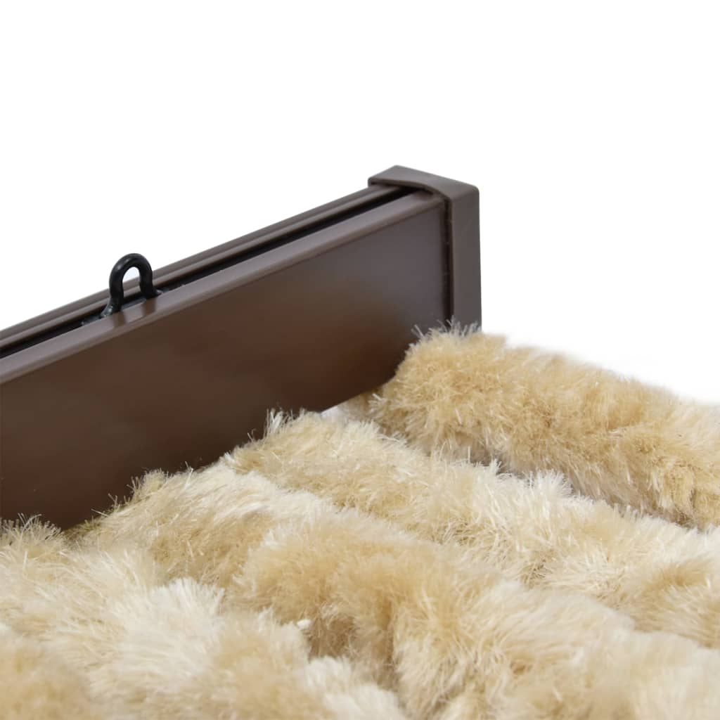 Fluegardin beige 100x200 cm chenille