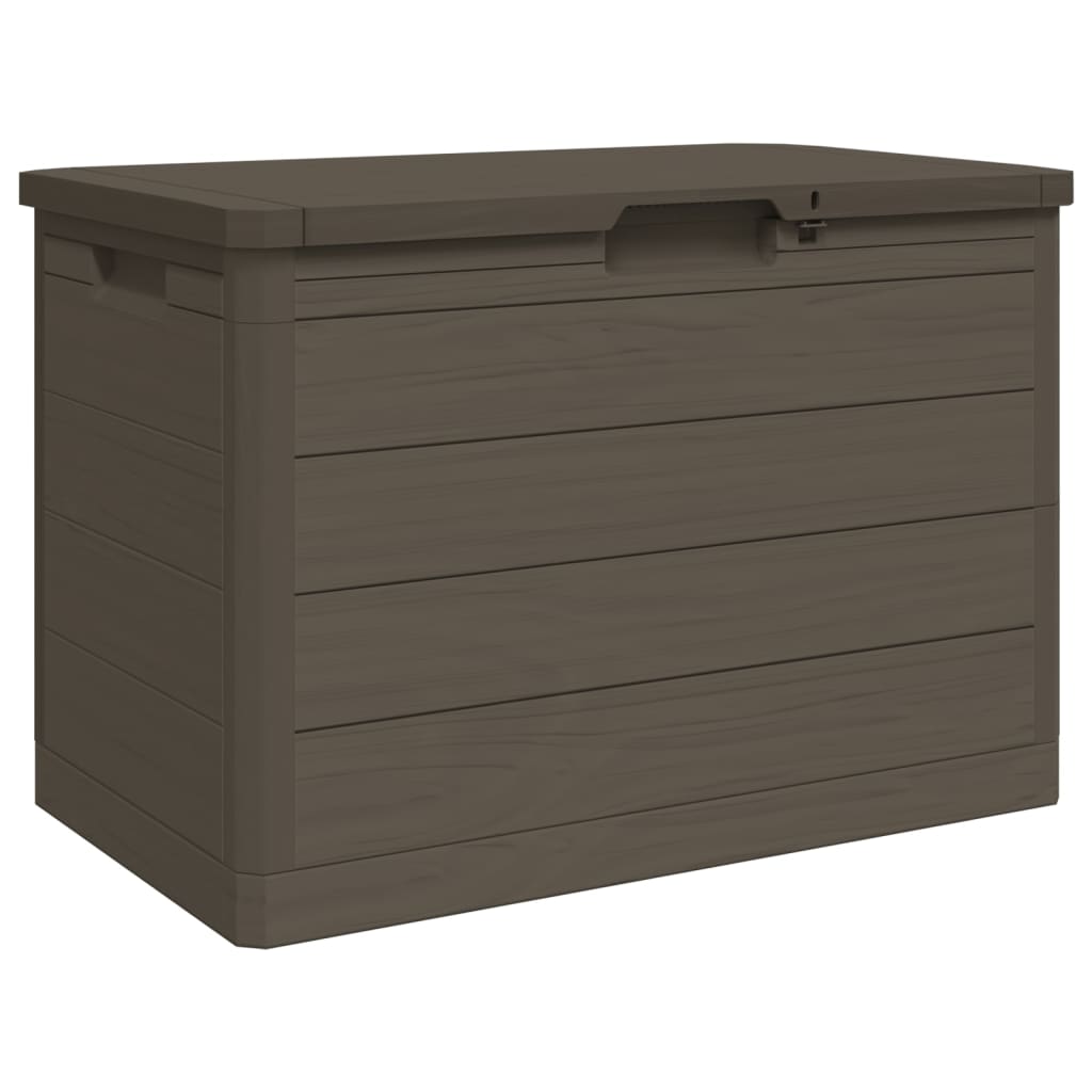 Putekasse brun 77,5x44,5x53 cm polypropylen