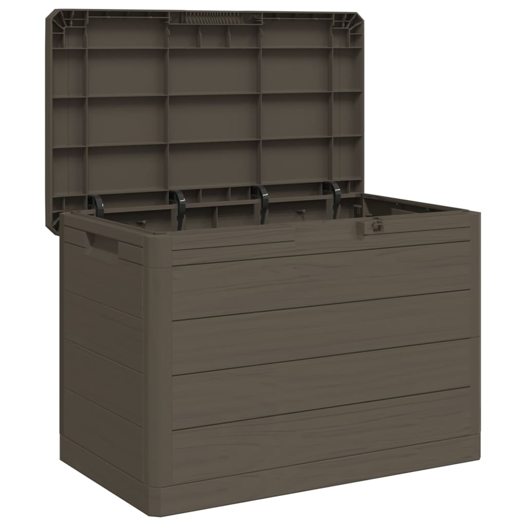 Putekasse brun 77,5x44,5x53 cm polypropylen