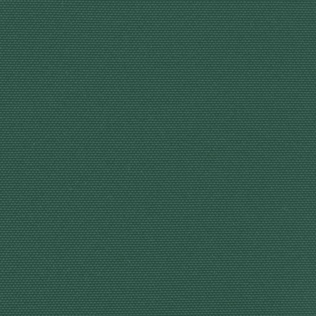 Uttrekkbar sidemarkise mørkegrønn 100x300 cm