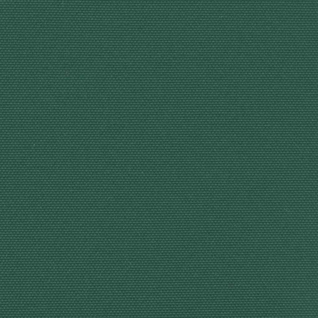 Uttrekkbar sidemarkise mørkegrønn 100x500 cm