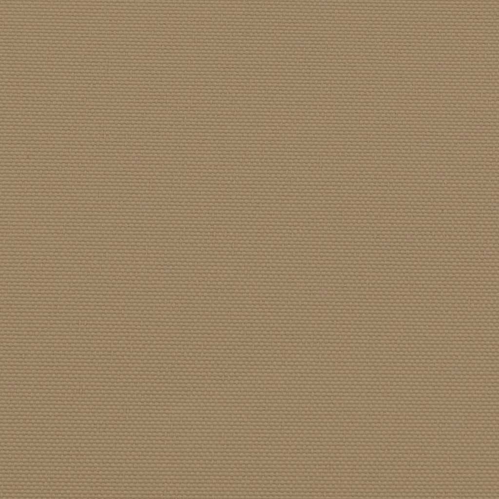 Uttrekkbar sidemarkise gråbrun 180x500 cm